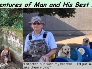 Man-and-Dog